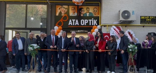 Başkan Bilgehan Erdem, Ata Optik İşletme Açılışına Katıldı