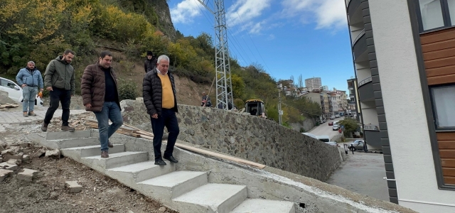 Başkan Bilgehan Erdem, Fen İşleri Çalışmalarını Yerinde İnceledi