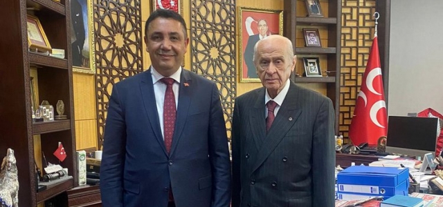 BAŞKAN KÜÇÜK'TEN GENEL BAŞKAN DR. DEVLET BAHÇELİ’YE ZİYARET