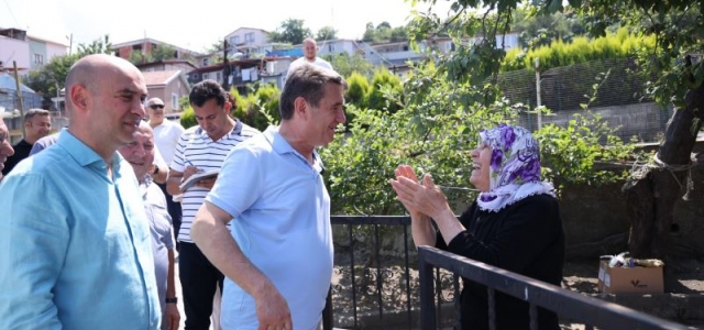 Başkan Tahsin ERDEM Mahalle İncelemelerine Devam Ediyor