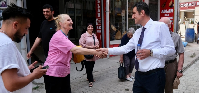 Başkanı Fuat Köse, hafta sonu çalışmalarını sürdüren ekipleri ziyaret etti