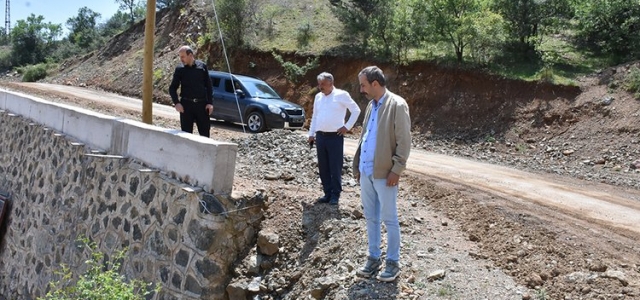 Belediye Başkan Vekili Mustafa Köprülü İnclemelerde Bulundu