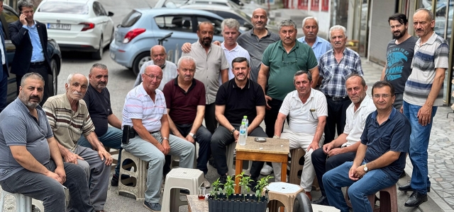 Belediye Başkanı Özkan Çetinkaya Kayabaşı Mahallesi Esnaflarıyla Bir Araya Geldi