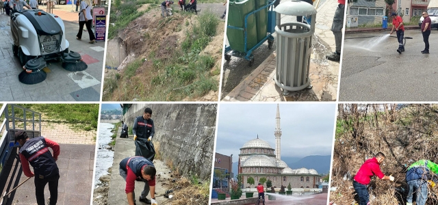 Belediye Pırıl Pırıl Bir Karabük İçin Görev Başında