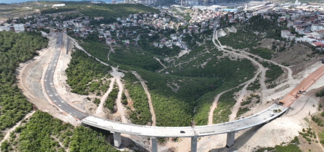 Dilovası Hastane Yolu’nda ilerleme yüzde 90