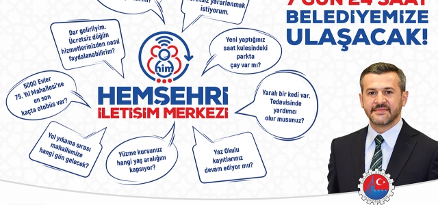 Hemşehri İletişim Merkezi Kuruldu