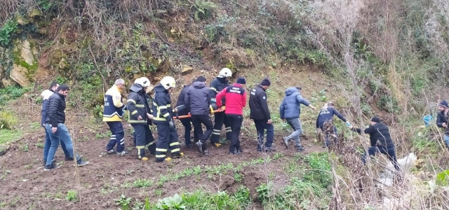 İki Gündür Aranan Şahsı İtfaiye Ekipleri Kurtardı