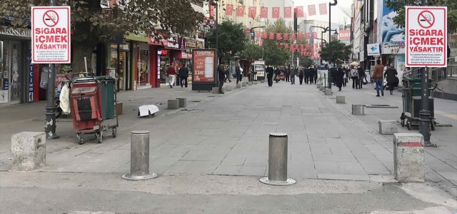 Karabük'ün en yoğun caddesine 400 kişi sınırlaması