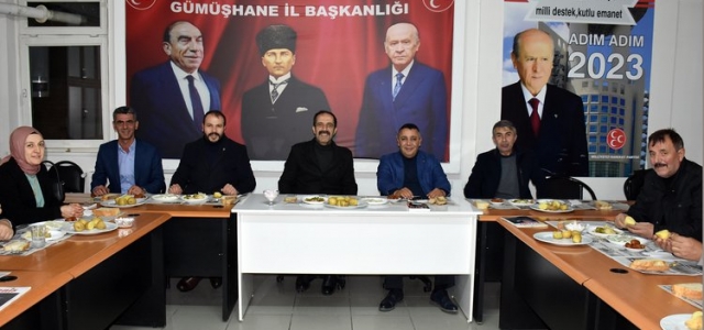 Milliyetçi Hareket Partisi İl Başkanlığına Ziyaret