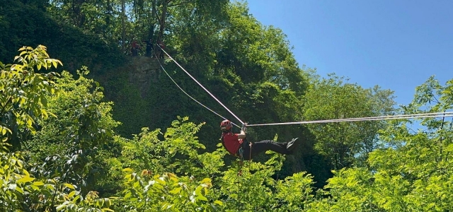 Ordu İtfaiyesi ve  (JAK) ekipleri ortak tatbikat gerçekleştirdi