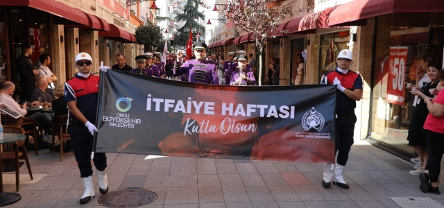 Ordu’da İtfaiye Haftası Coşkuyla Kutlanıyor