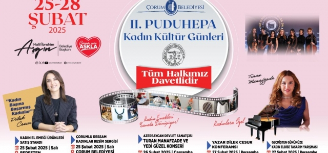 “Puduhepa Kadın Kültür Günleri” başlıyor