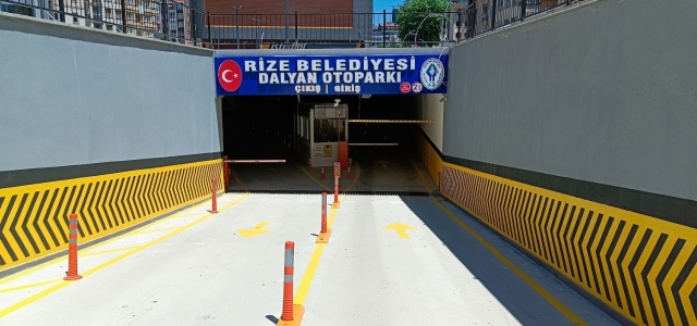 Rize'de iki yeni araç otoparkı hizmete açıldı