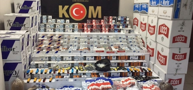 Samsun'da 472 bin 800 makaron ele geçirildi