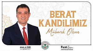 Başkan Köse’nin Berat Kandili Mesajı