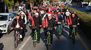  Cumhuriyet Bayramı Bisiklet Turu düzenlendi