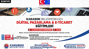 Karabük Belediyesinden Ücretsiz Dijital Pazarlama ve E-Ticaret Eğitimleri!