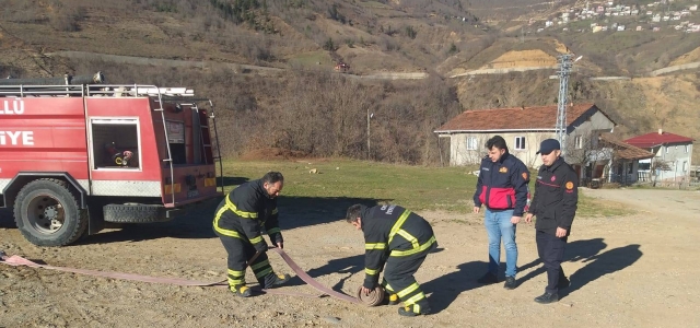 Topçam’da Gönüllü İtfaiyecilik Eğitimleri Tamamlandı