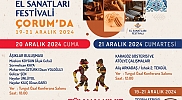  Geleneksel El Sanatları Festivali başlıyor