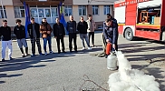 İtfaiye Müdürlüğü Ekipleri Yangın Tatbikat Ve Eğitimlerine Devam Ediyor