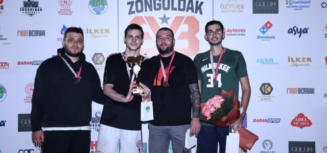 Zonguldak 3x3 Sokak Basketbolu Turnuvası Büyük Heyecanla Tamamlandı!